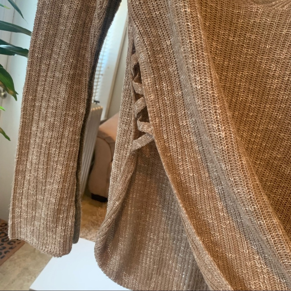 Express Long Sleeve Knit Sweater - Picture 8 of 10